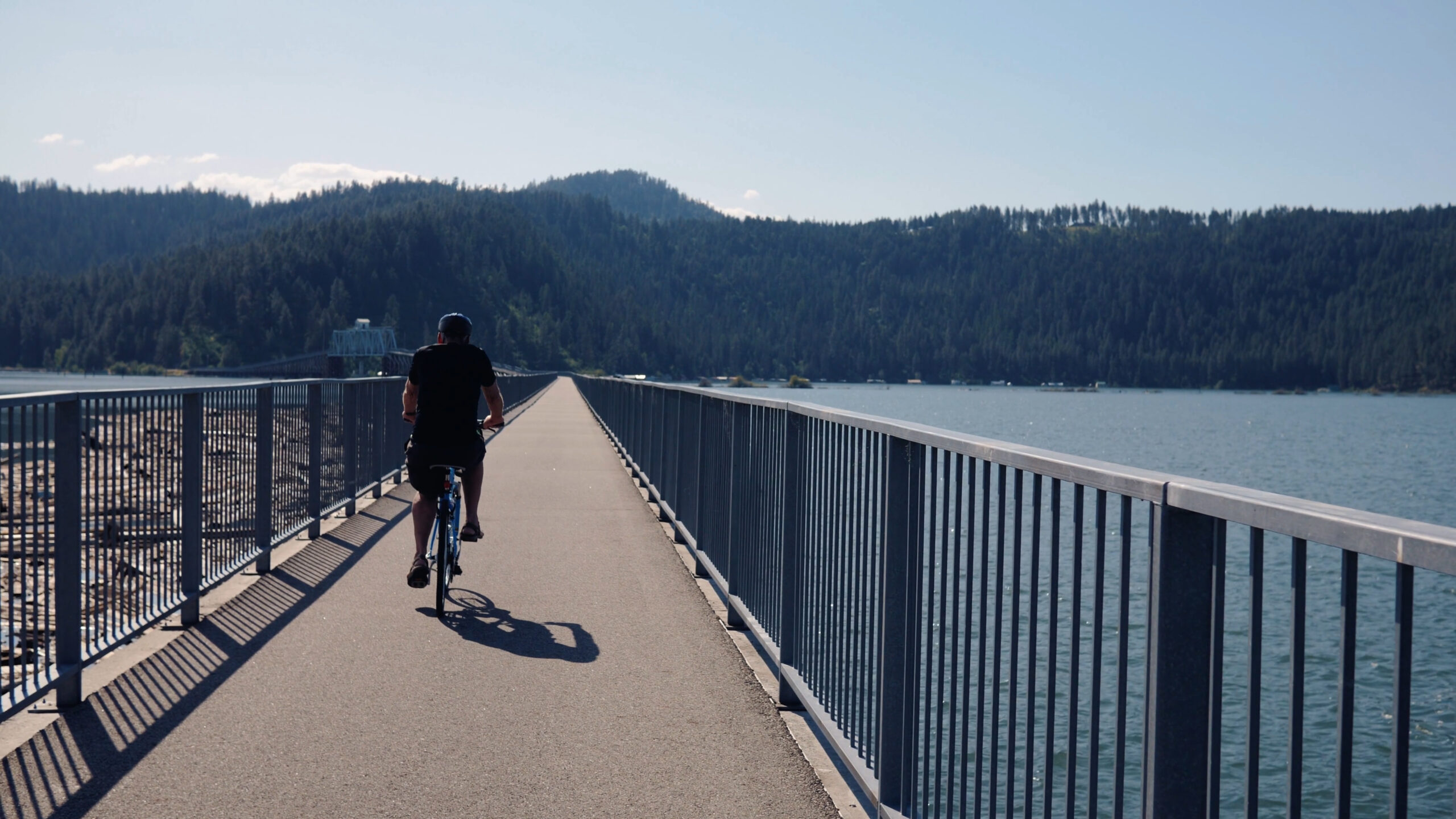 The Chatcolet Bridge on the Trail of the Coeur D Alenes