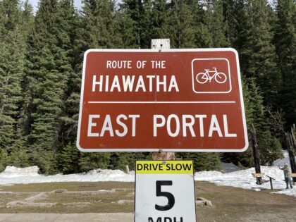 East Portal Trailhead - Route of the Hiawatha