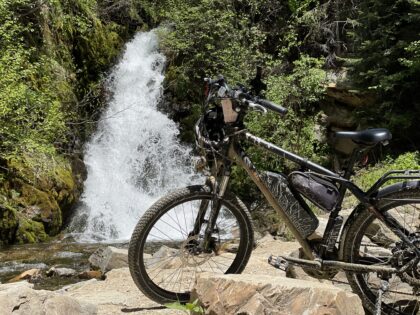 Route of the Hiawatha Bike Trail in Idaho