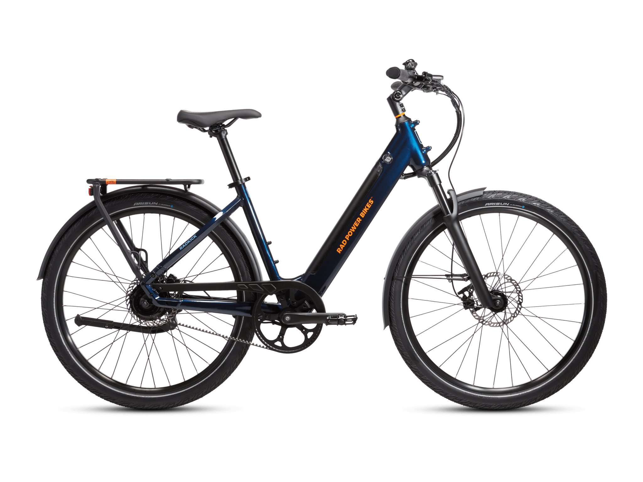 Rent an E-Bike for the Trail of the Coeur D Alenes. Rad Kick is an electric bike by Rad Power Bikes. For rent or for purchase at The Cycle Haus in Harrison, ID.