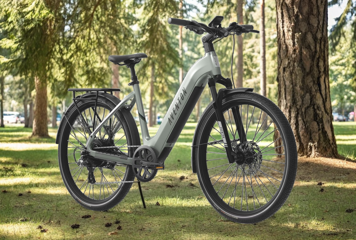Rent an Aventon Level 3 Step Through for the Trail of the Coeur D Alenes